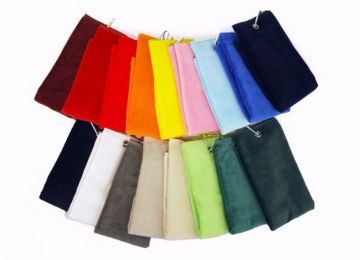 Golfhanddoek's variety of colors