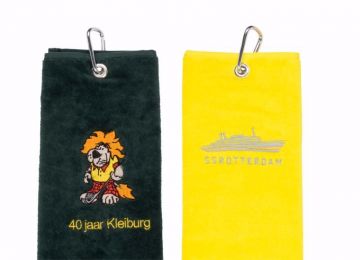 Golftowel with custom logo